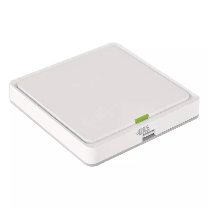 Slēdzis 1 poga GoSmart 1xCR2430 Tuya balta