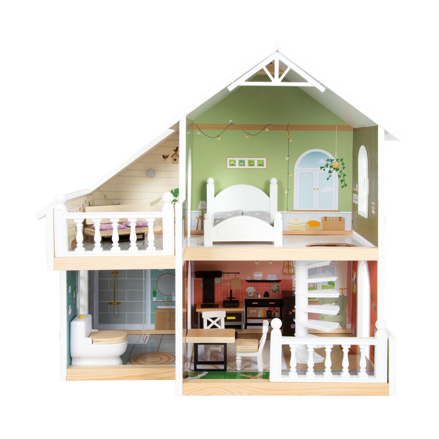 Small Foot - Koka leļļu māja Villa