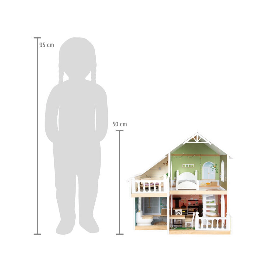 Small Foot - Koka leļļu māja Villa