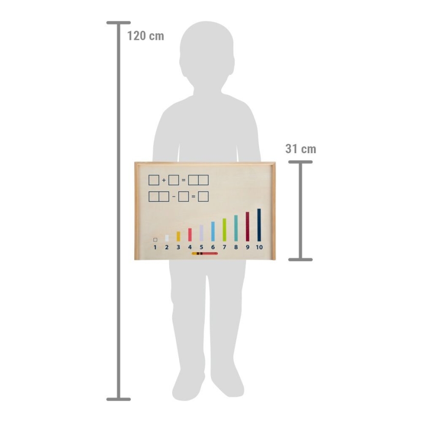 Small Foot - Skaitīšana koka kastē Educate