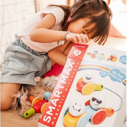 Smartmax - Magnētiskais konstruktors Cars 10 gab.