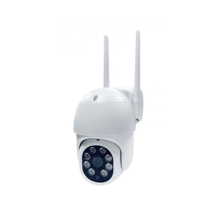Rotējoša viedā āra IP kamera 5V/FULL HD 1080p IP66 Wi-Fi Tuya
