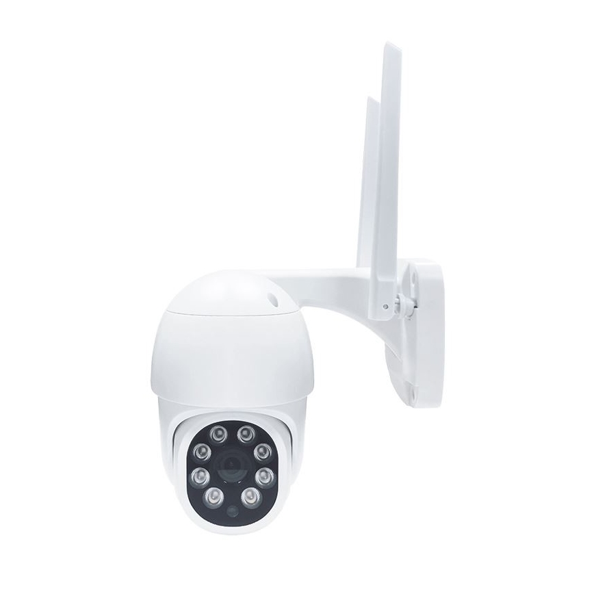Rotējoša viedā āra IP kamera 5V/FULL HD 1080p IP66 Wi-Fi Tuya