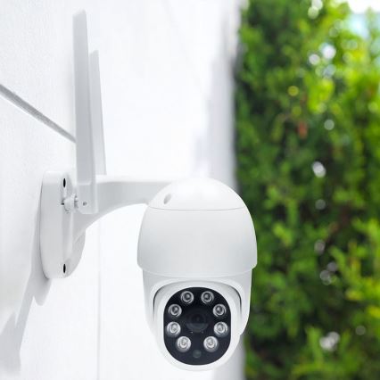 Viedā āra kamera ar 2K (3MP) sensoru, IP65, Wi‑Fi, Tuya