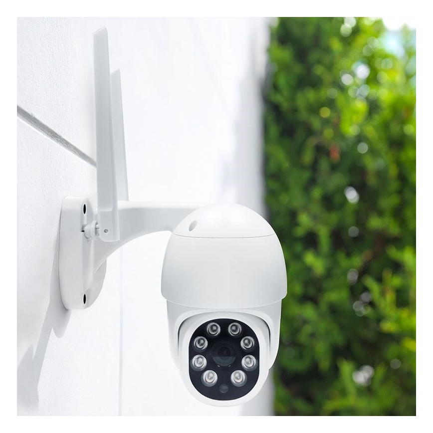 Viedā āra kamera ar 2K (3MP) sensoru, IP65, Wi‑Fi, Tuya