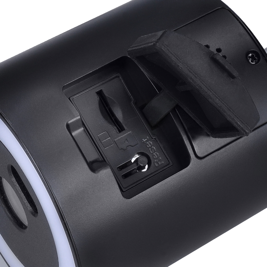 LED āra videonovērošanas kamera ar iebūvētu apgaismojumu, 12V, 1536p, Wi-Fi (Tuya), IP65