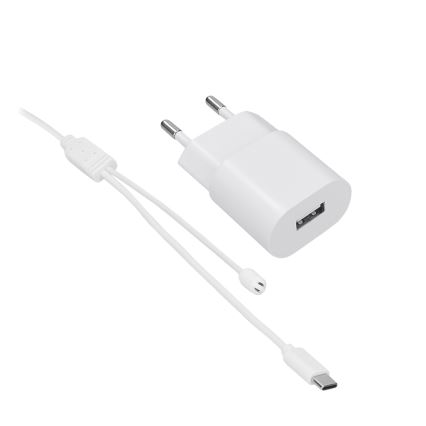 Viedā kamera ar modinātāju, termometru un LED lampu 1296p 3Mpx 5V Wi-Fi Tuya IP65