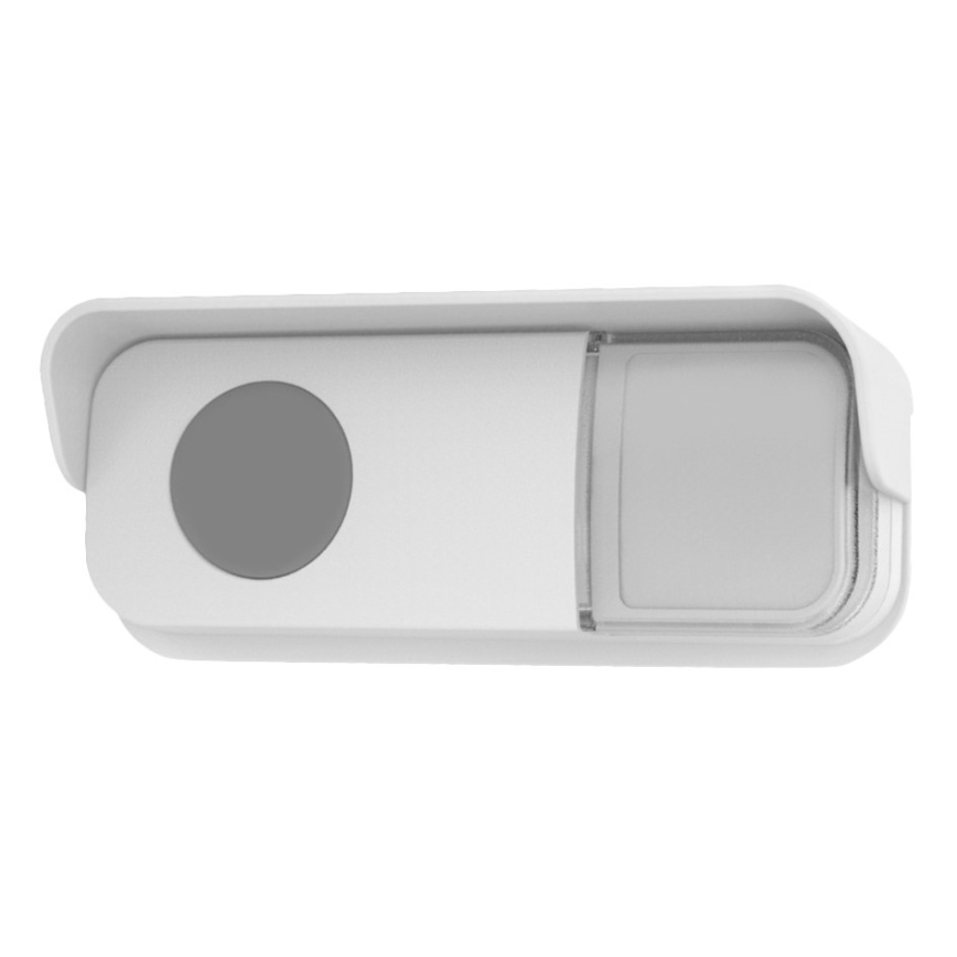 KOMPLEKTS 2x Bezvadu ligzdas durvju zvans 230V IP56 balts