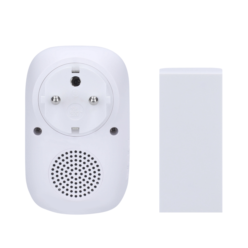 Bezvadu kontaktligzdas durvju zvans 230V/1xLR23A IP55