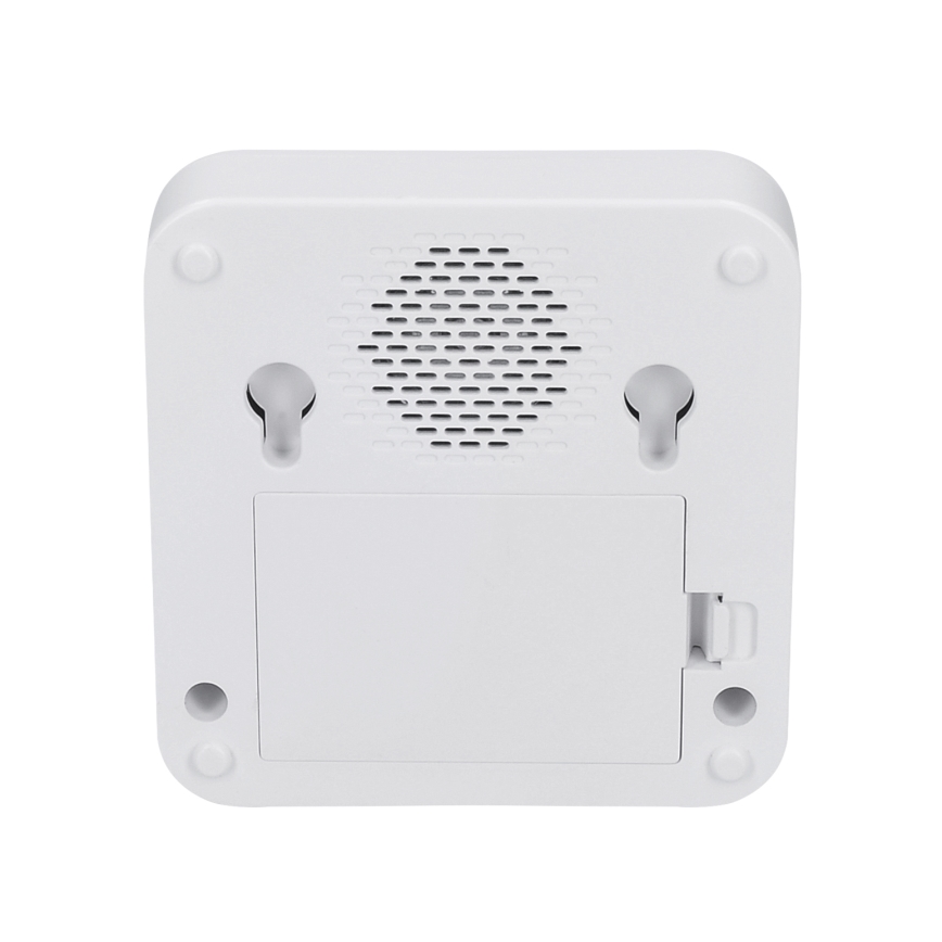 Bezvadu ar bateriju darbināms durvju zvans 3xAAA/1x3V IP56 balta