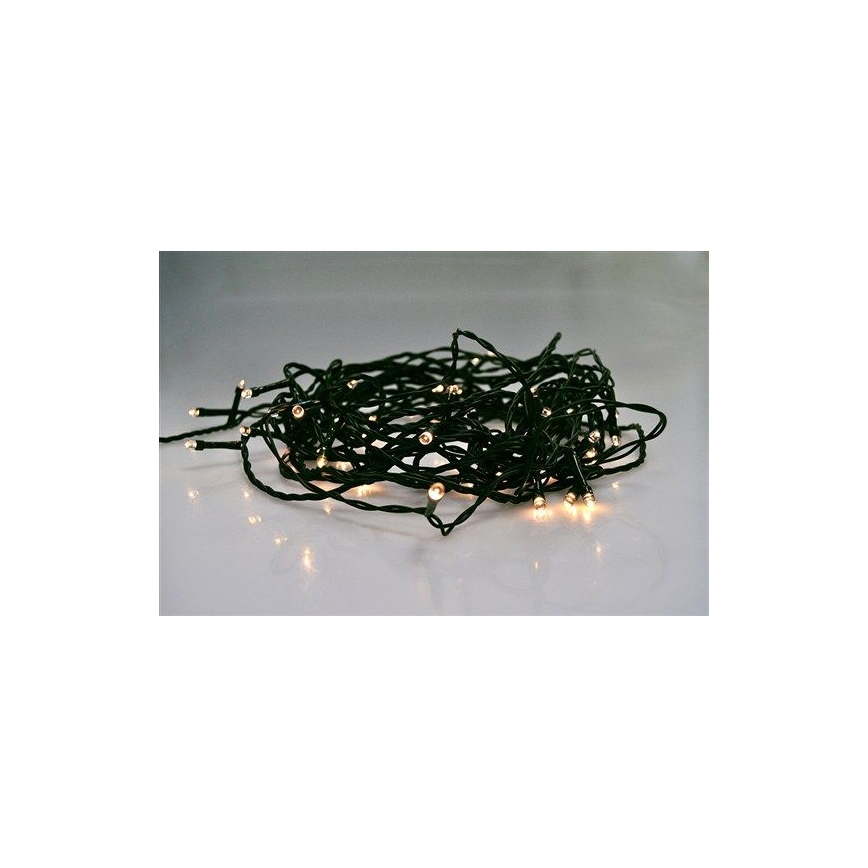 LED Ziemassvētku āra virtene 300xLED/8 funkcijas 35m IP44 silti balta