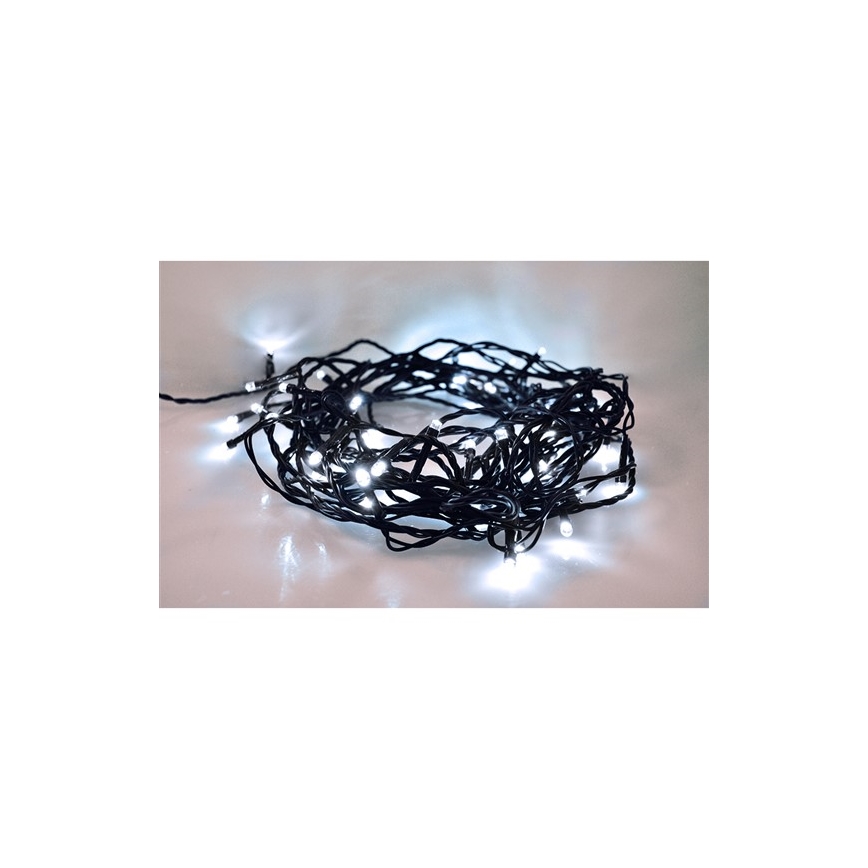 LED Ziemassvētku āra virtene 400xLED/8 funkcijas 25 m IP44 vēsi balta