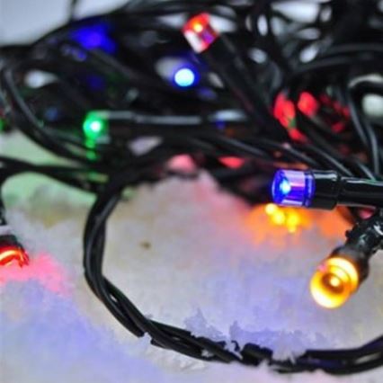 LED āra virtene 100xLED/8 funkcijas 13m IP44 daudzkrāsaina