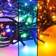 LED Ziemassvētku āra virtene 50xLED/8 funkcijas 8m IP44 daudzkrāsaina