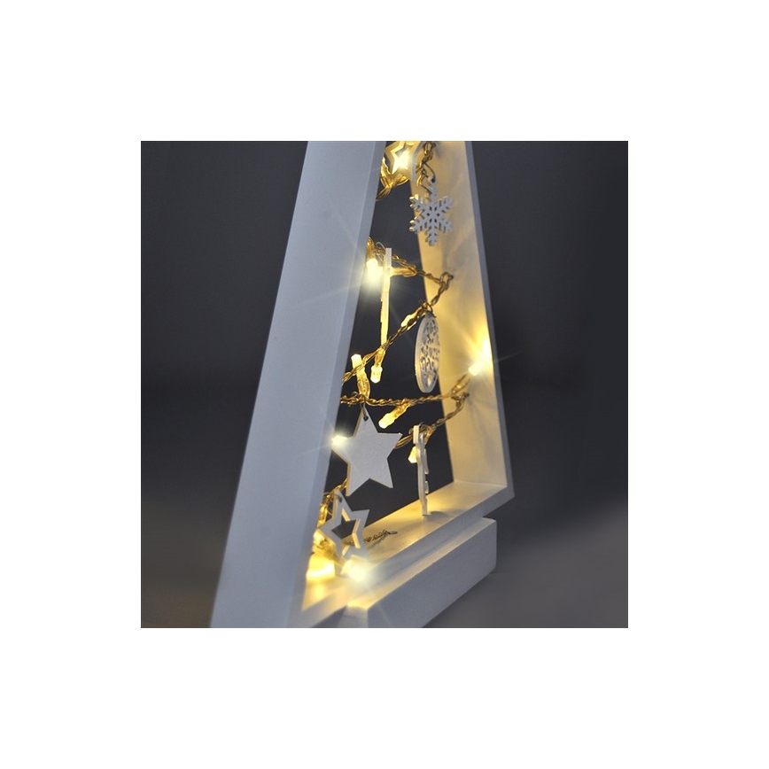 LED Ziemassvētku rotājums 15xLED/2xAA