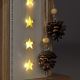 LED Ziemassvētku dekorācija 10xLED/2xAA zvaigzne