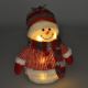 LED Ziemassvētku rotājums LED/3xAA sniegavīrs