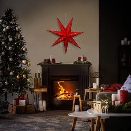 LED Ziemassvētku rotājums LED/2xAA zvaigzne