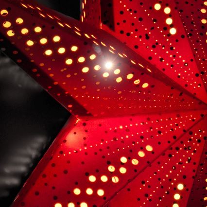 LED Ziemassvētku dekors LED/2xAA 60 cm zvaigzne