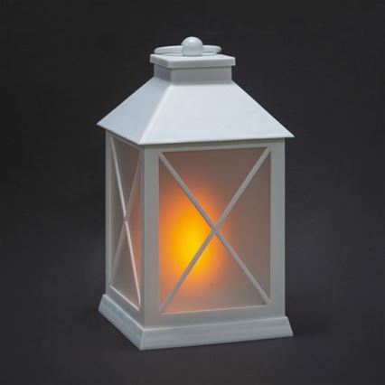 LED Ziemassvētku laterna LED/2xAA silti balta