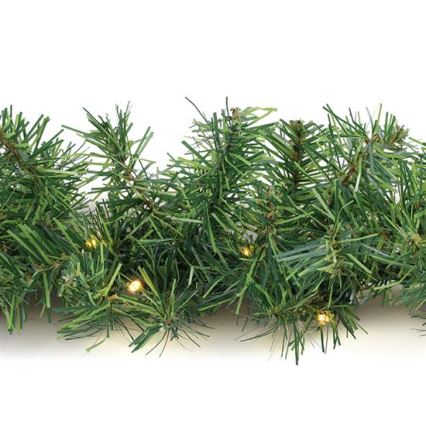 LED āra Ziemassvētku dekorācija GIRLANDA 80xLED/3xAA 500 cm IP44