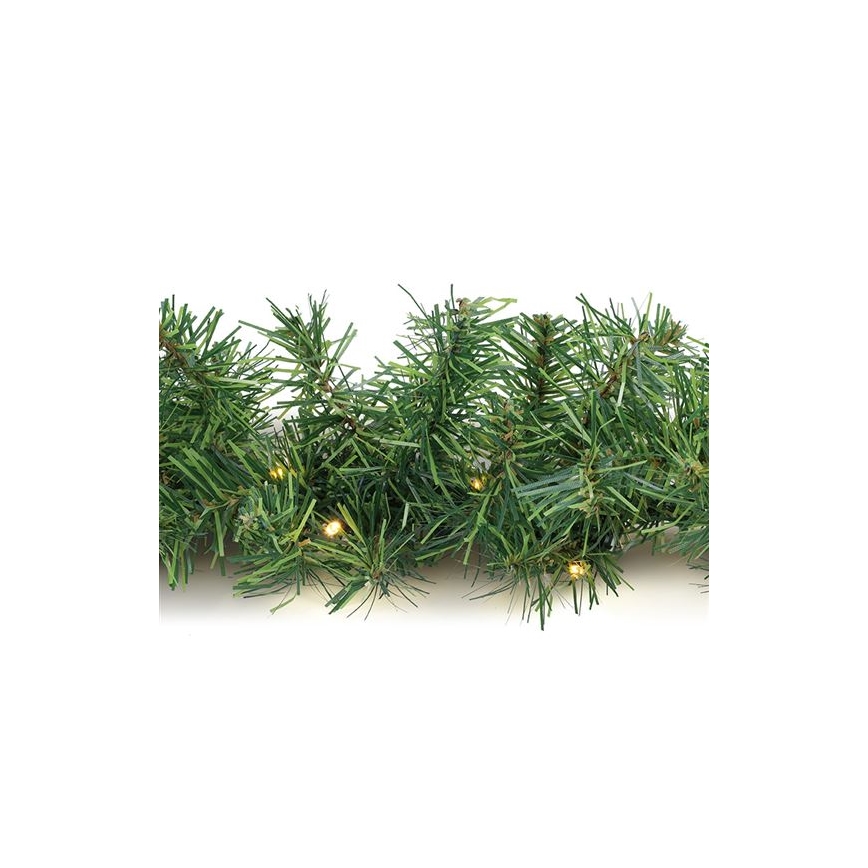 LED āra Ziemassvētku dekorācija GIRLANDA 80xLED/3xAA 500 cm IP44