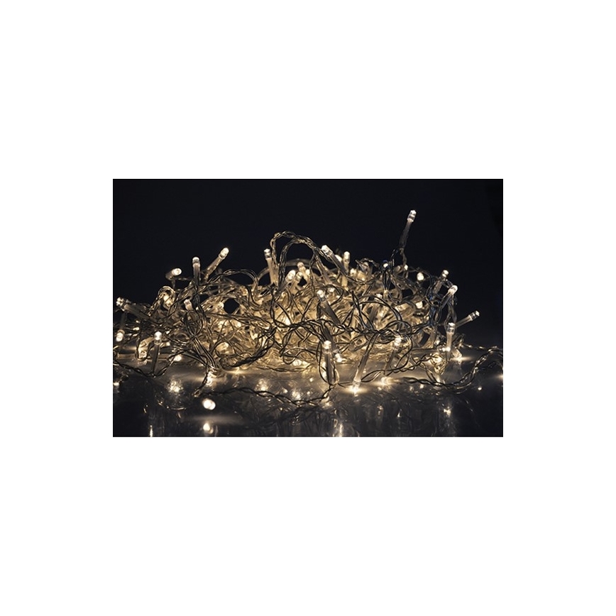 LED Āra Ziemassvētki lampa curtain 120xLED/230V 3 m IP44