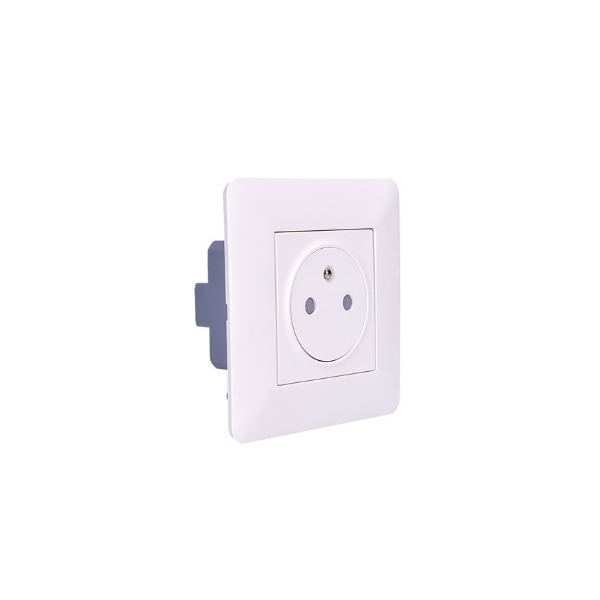 Kontaktligzda SLIM PUSH, balta
