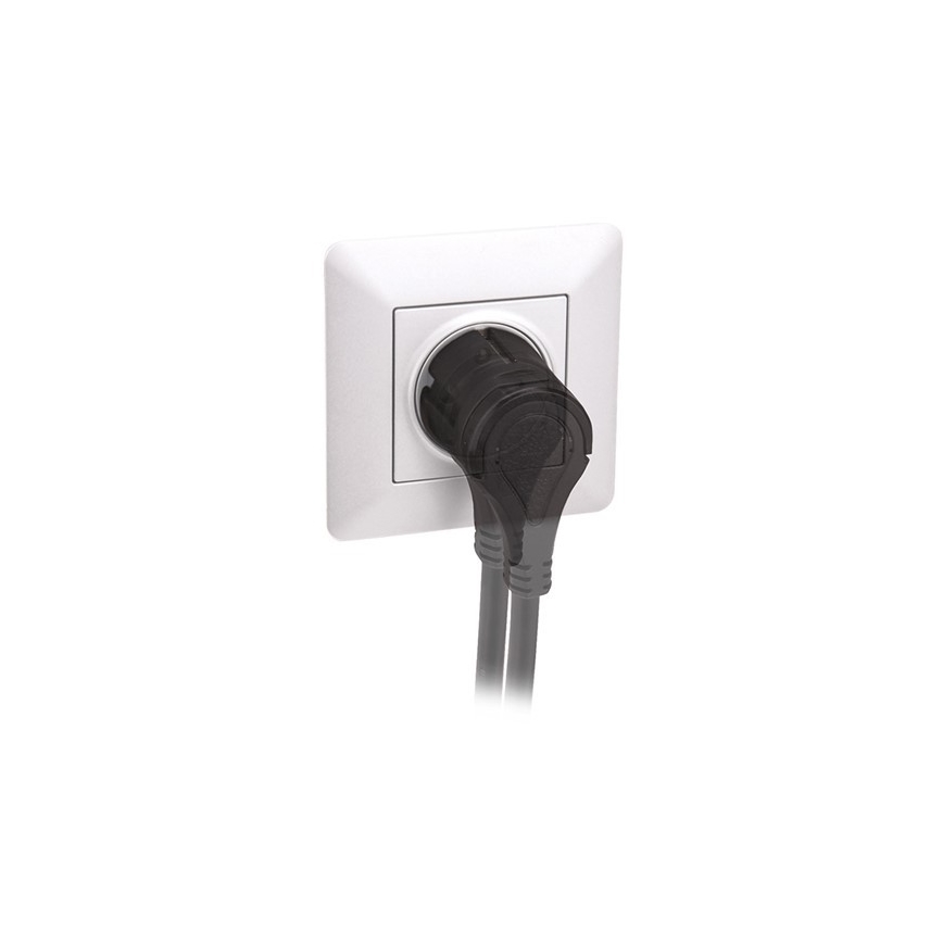 Kontaktligzda SLIM PUSH, balta
