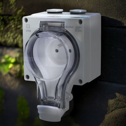 Kontaktligzda mitrai videi 230V/16A IP66