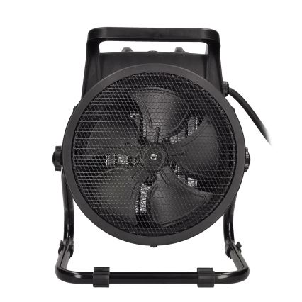 Grīdas ventilators ar keramikas sildītāju 3000W/230V melns