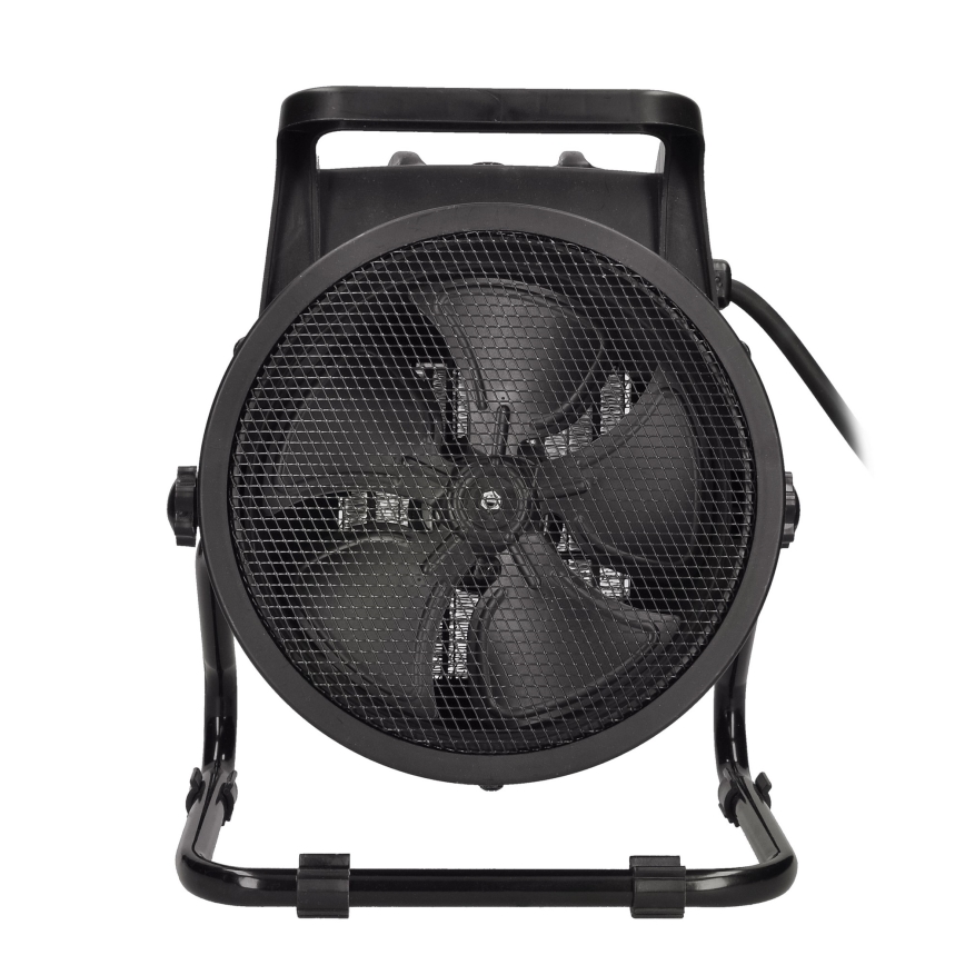 Grīdas ventilators ar keramikas sildītāju 3000W/230V melns