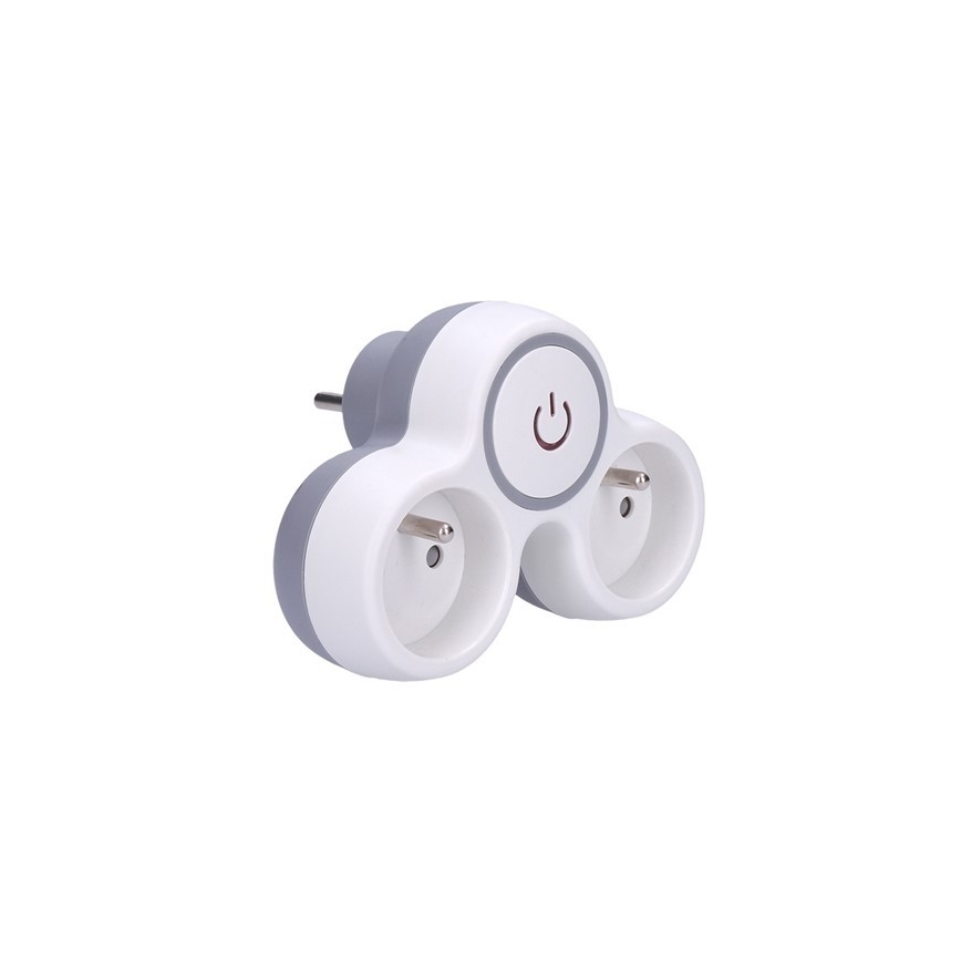 Kontaktligzdas sadalītājs 2x10A/230V