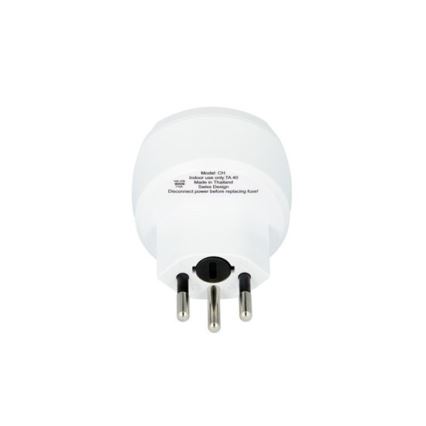 Ceļojuma adapteris Šveicei 230V