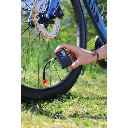 Digitālais kabatas kompresors 500 mAh 5V melns