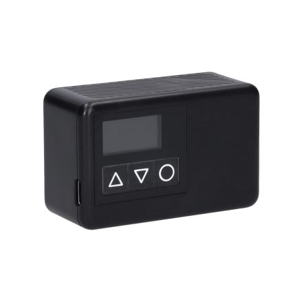 Digitālais kabatas kompresors 500 mAh 5V melns