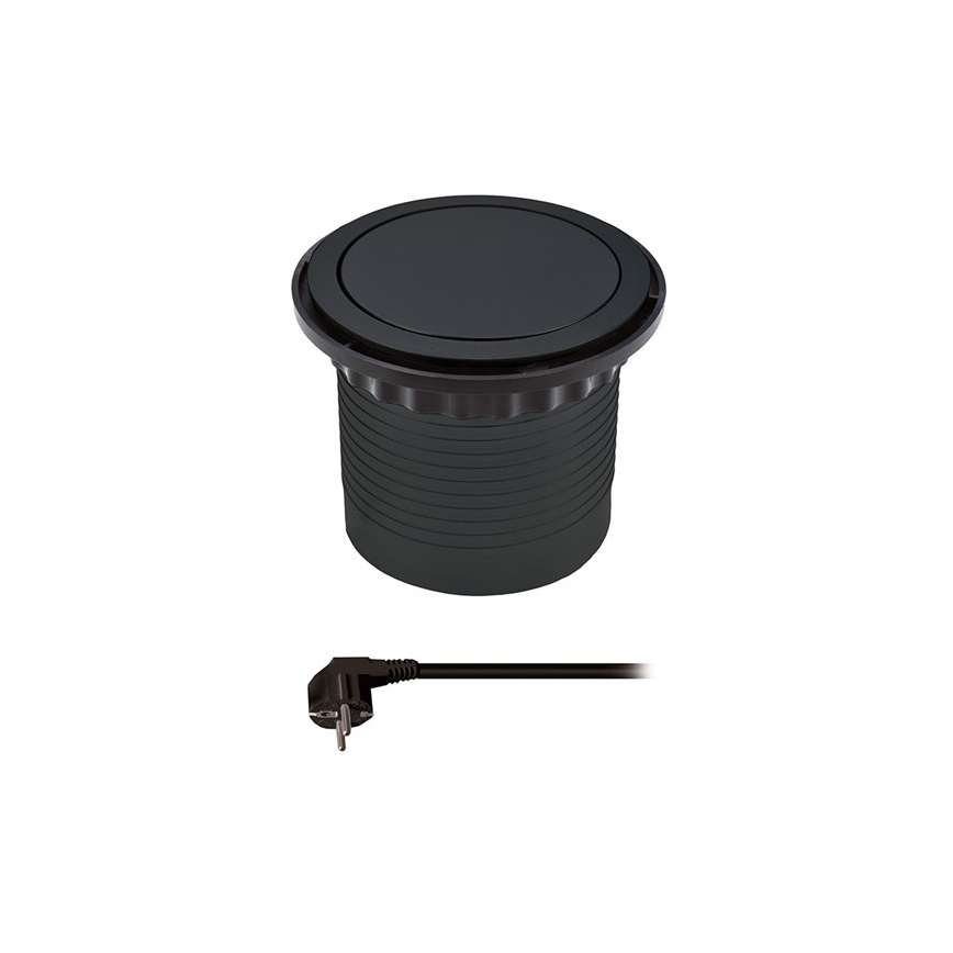 Ligzdu kolonna galda virsmai 4x230V