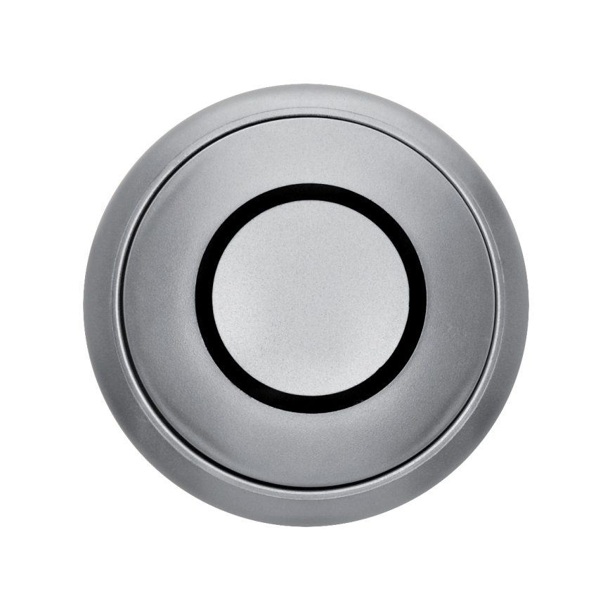 Kontaktligzdas kolonna galda virsmai ar Qi bezvadu uzlādi 3x230V + 1xUSB-A + 1xUSB-C sudraba/melna