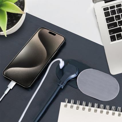 Iebūvējama kontaktligzda 1Z + USB A+C
