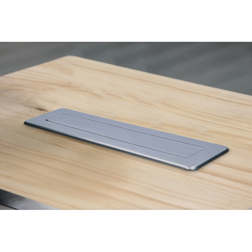 Kontaktligzda galda virsmai 3x230V + USB-A + USB-C