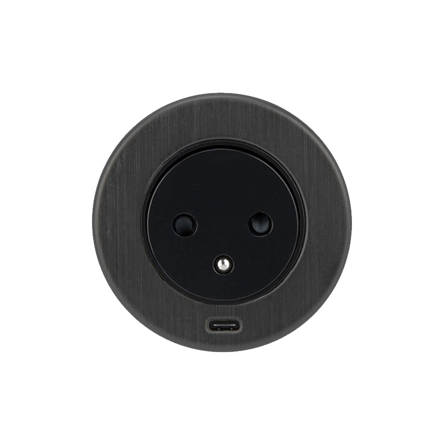 Iebūvējama USB ligzda 1Z + 1xUSB-C 230V