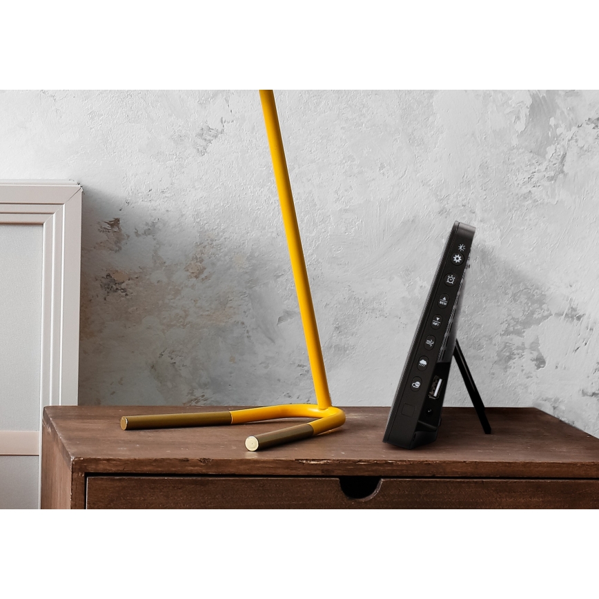 Profesionāla meteostacija ar krāsainu LCD displeju 5V/2xAA + 3xAA + 2xAA Wi-Fi Tuya