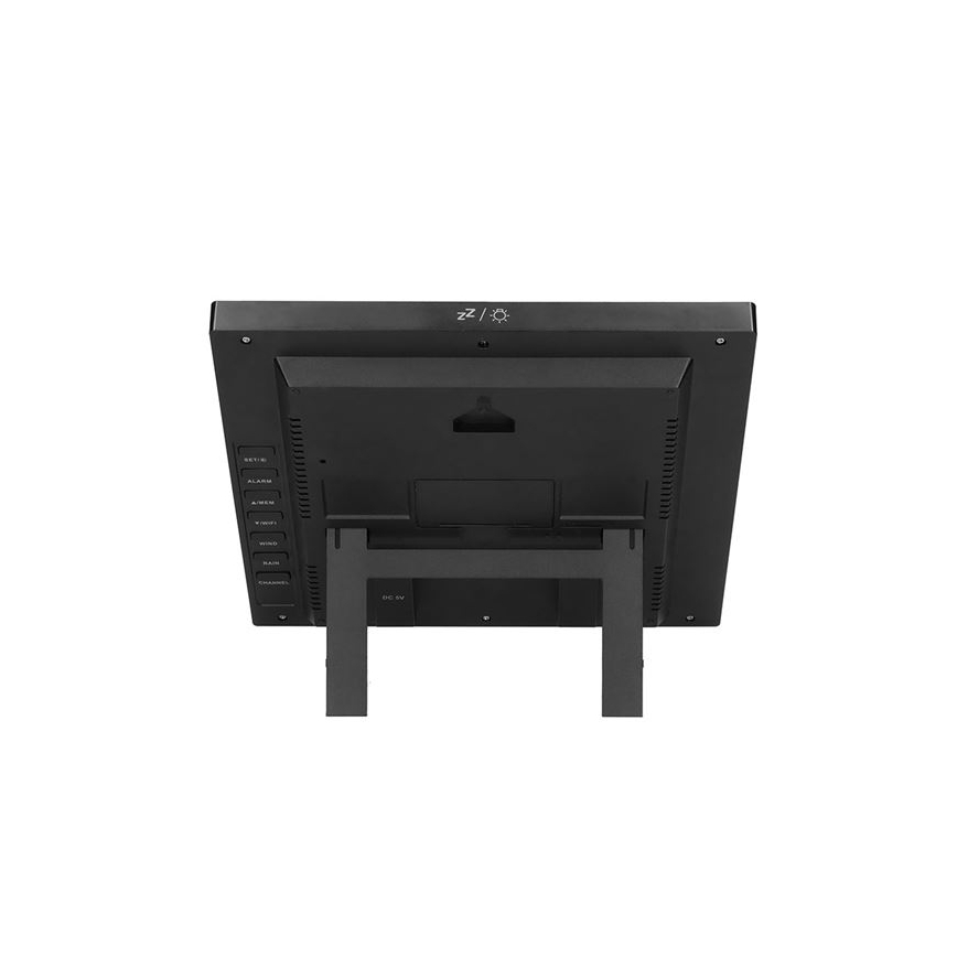 Profesionāla meteostacija ar LCD displeju 5V/2xAA + 3xAAA Wi-Fi