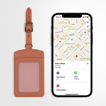 Bagāžas izsekotājs 150 mAh — saderīgs ar Apple Find My