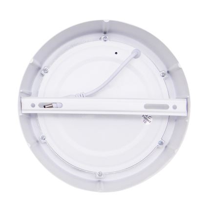 LED griestu gaismeklis LED/12W/230V 3000/4000/6000K Ø 17 cm balts