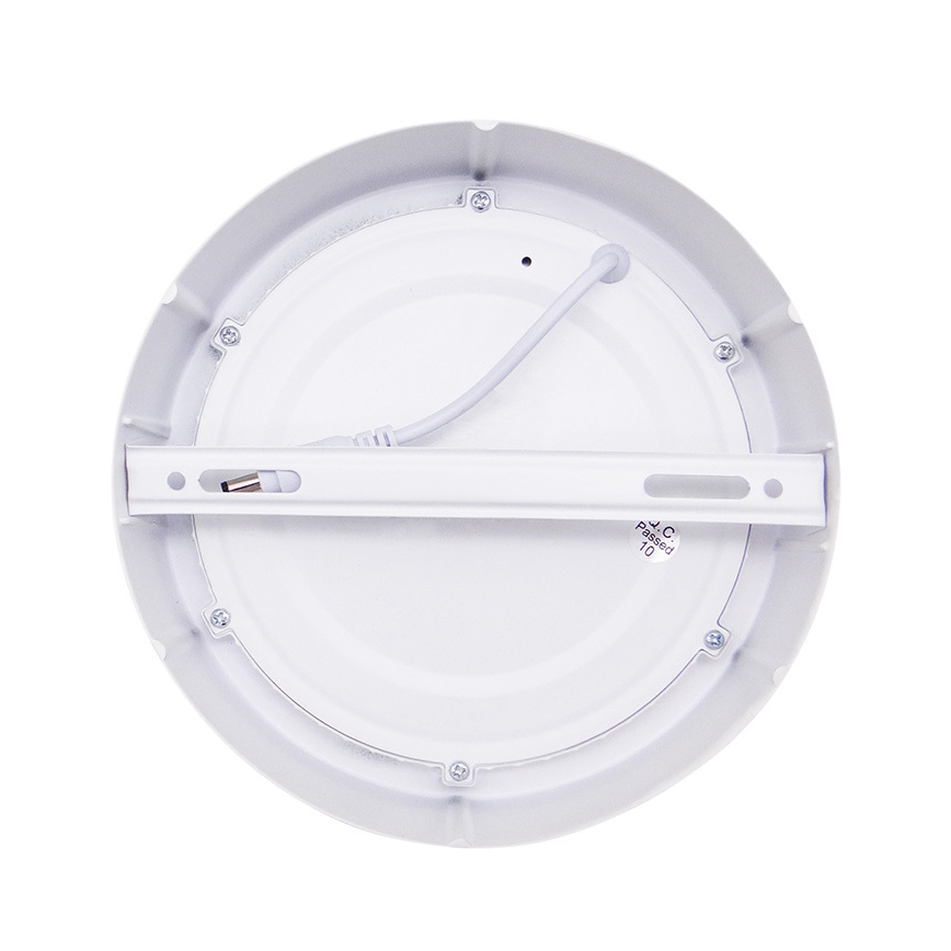 LED griestu gaismeklis LED/12W/230V 3000/4000/6000K Ø 17 cm balts