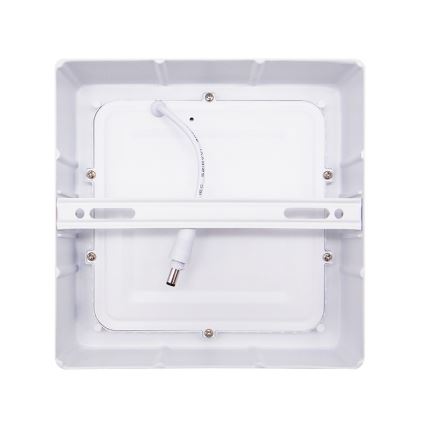 LED griestu gaismeklis LED/12W/230V 3000/4000/6000K 17x17 cm balts