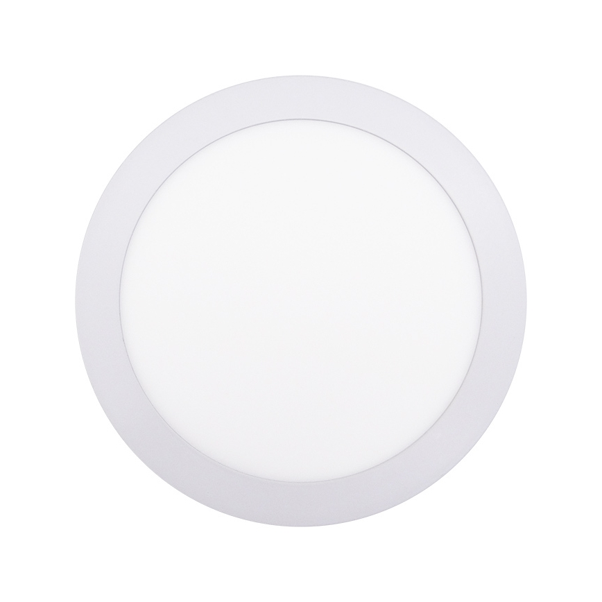 LED griestu gaismeklis LED/18W/230V 3000/4000/6000K Ø 22,5 cm balta