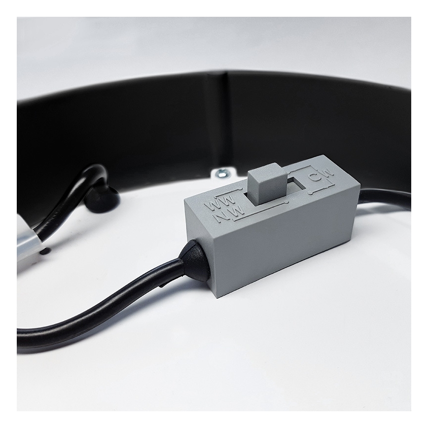 LED griestu gaismeklis LED/18W/230V 3000/4000/6000K Ø 22,5 cm balta