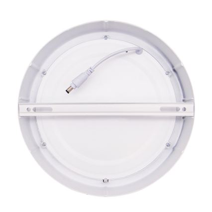 LED griestu gaismeklis LED/18W/230V 3000/4000/6000K Ø 22,5 cm balta